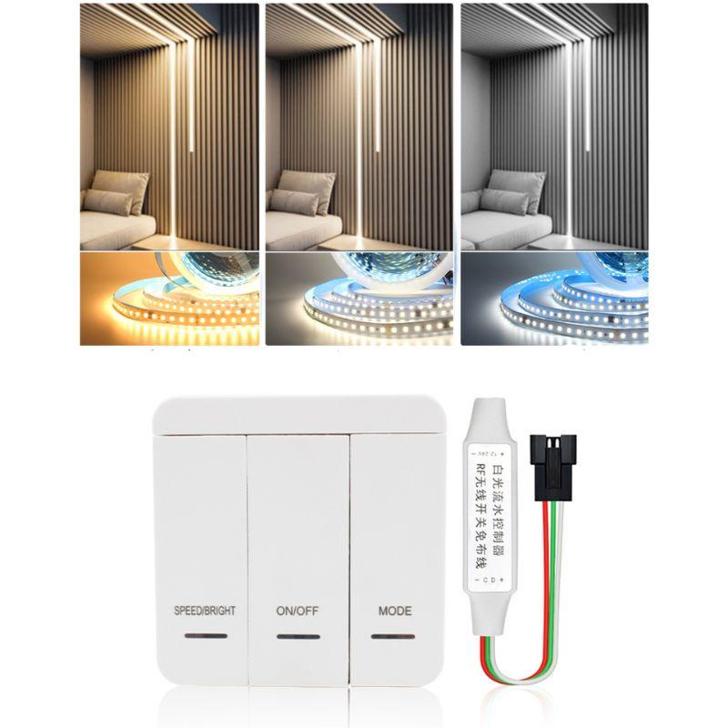 Tira LED Secuencial (10m IP20 + Controlador + Control + Fuente 3000K, 4000K y 6000K)