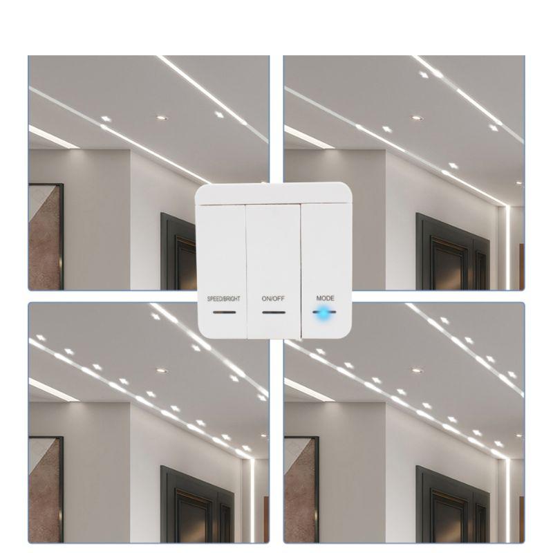 Tira LED Secuencial (10m IP20 + Controlador + Control + Fuente 3000K, 4000K y 6000K)