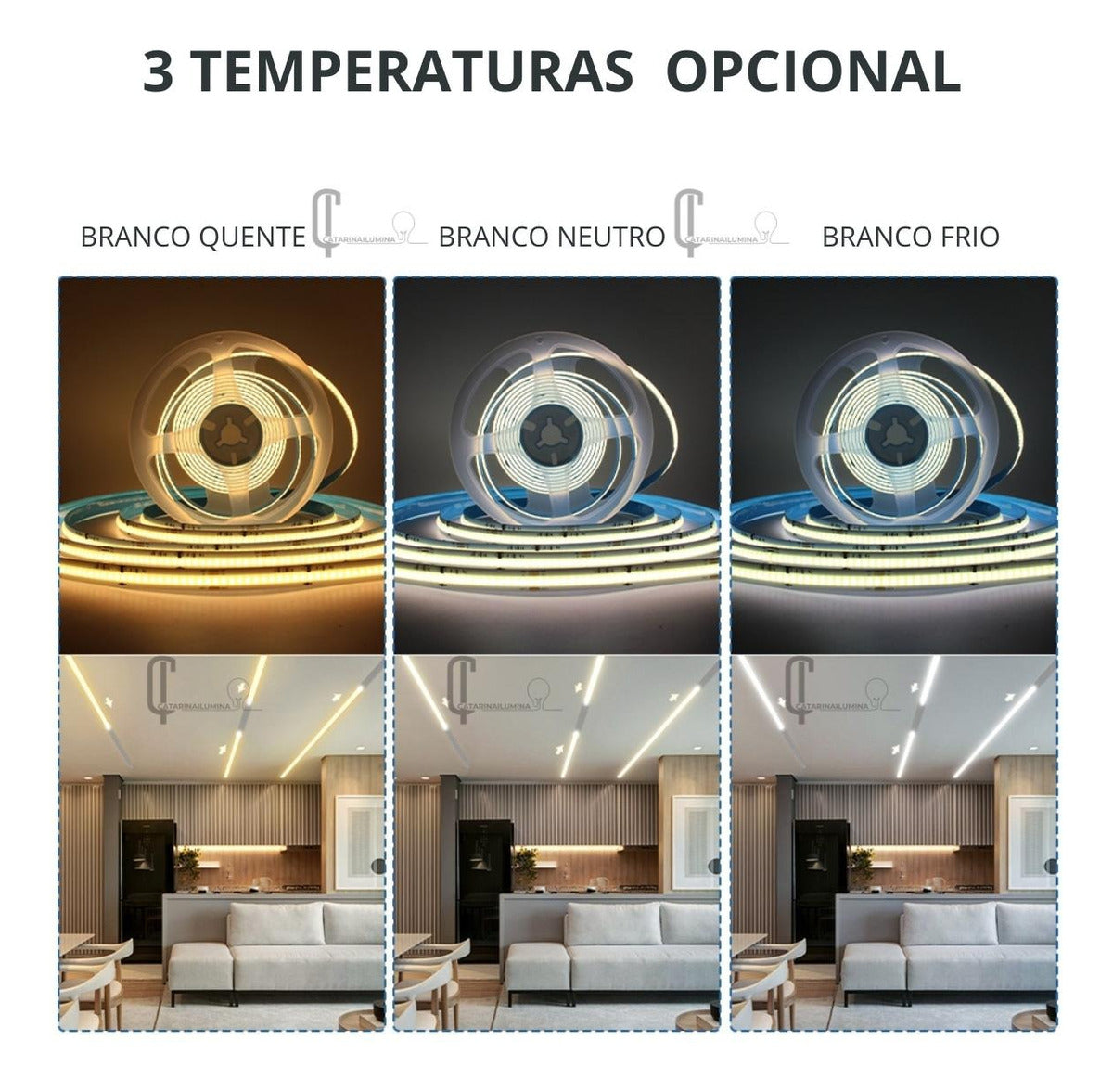 Tira LED Secuencial 24V IP68 – Sumergible, con 3 Temperaturas de Color y Efectos Personalizables